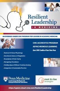 Building Resilient Leadership in Academic Medicine Banner